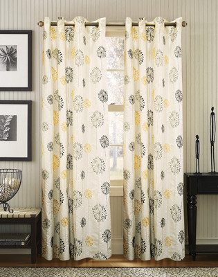 51% OFF on Aza Polyester Multicolor Abstract Eyelet Curtain 51% OFF on Aza Polyester Multicolor Abstract Eyelet Curtain