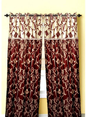 65% OFF on HomeZaara Polyester Multicolor Self Design Eyelet Curtain 65% OFF on HomeZaara Polyester Multicolor Self Design Eyelet Curtain