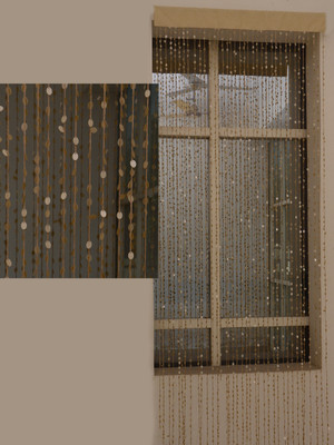 30% OFF on Aadyahome Cotton Gold Geometric Eyelet Curtain 30% OFF on Aadyahome Cotton Gold Geometric Eyelet Curtain