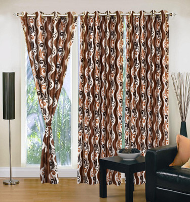66% OFF on IWS Polyester Multicolor Floral Eyelet Curtain 66% OFF on IWS Polyester Multicolor Floral Eyelet Curtain