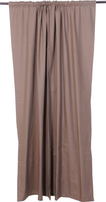 16% OFF on VHome Cotton Brown Self Design Eyelet Curtain 16% OFF on VHome Cotton Brown Self Design Eyelet Curtain