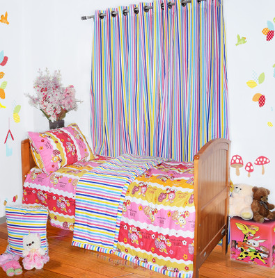 Aurraa Nursery Print Single Cotton Bedding Set Aurraa Nursery Print Single Cotton Bedding Set
