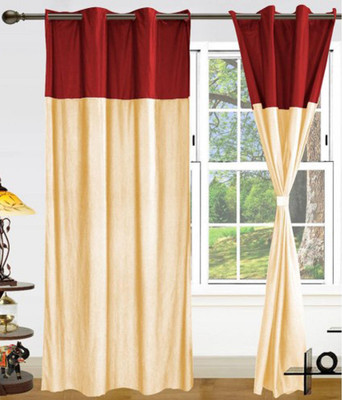 66% OFF on HomeZaara Polyester Multicolor Geometric Eyelet Curtain 66% OFF on HomeZaara Polyester Multicolor Geometric Eyelet Curtain