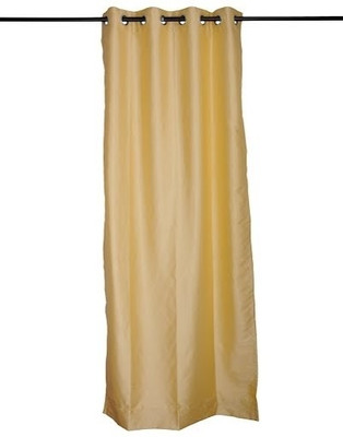 BlindsNcurtains Polyester Yellow Floral Eyelet Curtain BlindsNcurtains Polyester Yellow Floral Eyelet Curtain