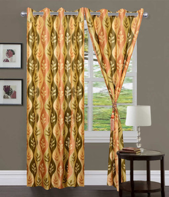 66% OFF on HomeZaara Polyester Multicolor Graphic Eyelet Curtain 66% OFF on HomeZaara Polyester Multicolor Graphic Eyelet Curtain