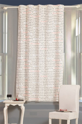 20% OFF on Portico New York Cotton White Printed Eyelet Curtain 20% OFF on Portico New York Cotton White Printed Eyelet Curtain