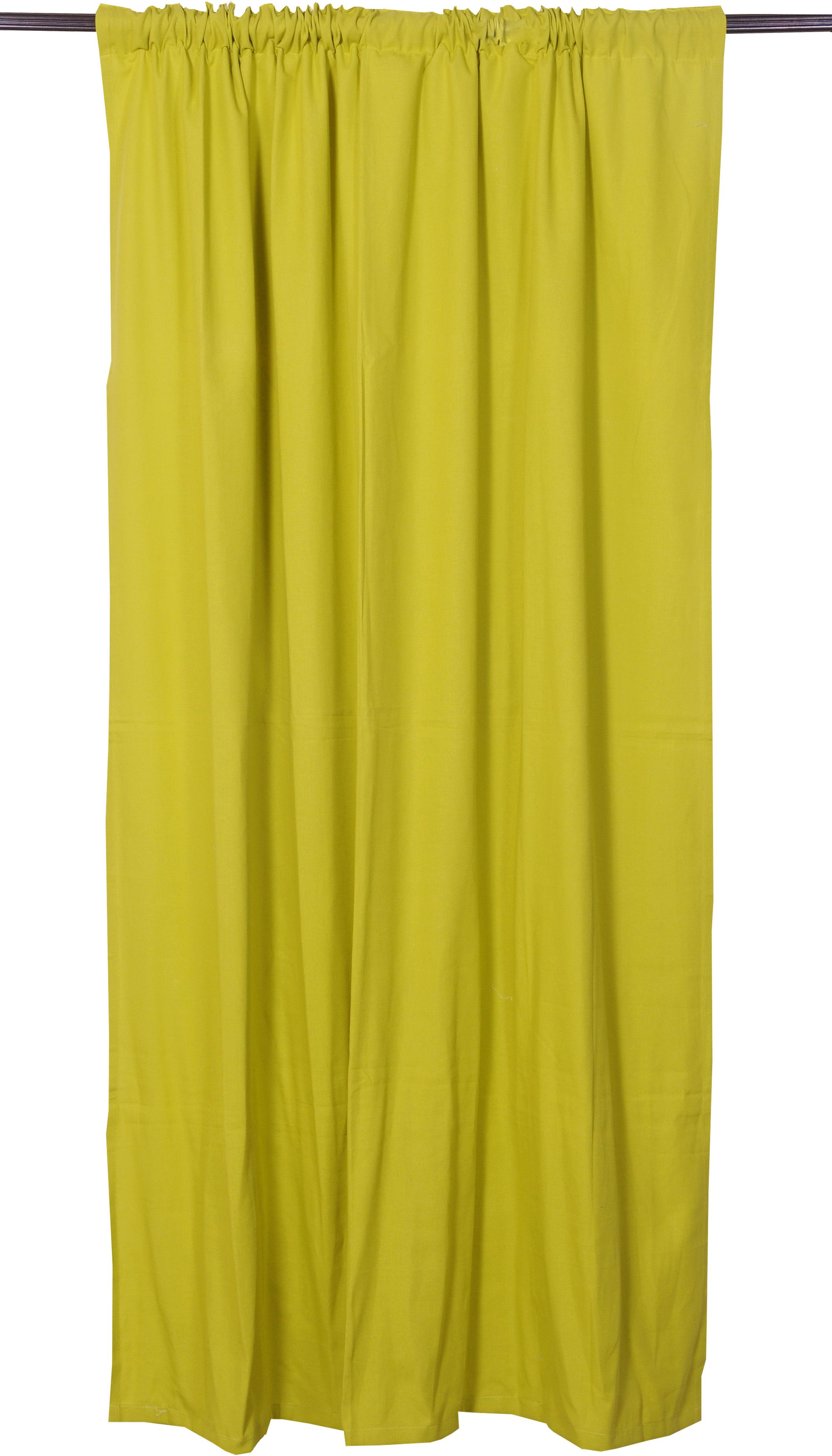 16% OFF on VHome Cotton Green Printed Eyelet Curtain