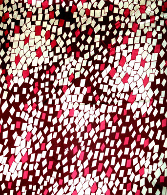 62% OFF on Homefab India Polyester Maroon Geometric Eyelet Curtain