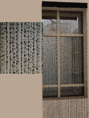 30% OFF on Aadyahome Cotton Black Printed Tab Top Curtain 30% OFF on Aadyahome Cotton Black Printed Tab Top Curtain