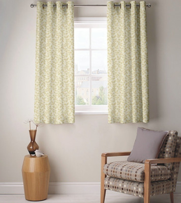 31% OFF on Fabutex Beige Solid Eyelet Curtain 31% OFF on Fabutex Beige Solid Eyelet Curtain