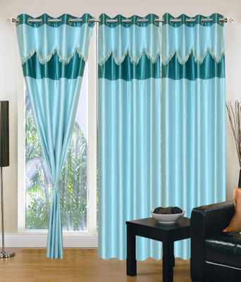 78% OFF on HomeZaara Polyester Multicolor Geometric Eyelet Curtain 78% OFF on HomeZaara Polyester Multicolor Geometric Eyelet Curtain