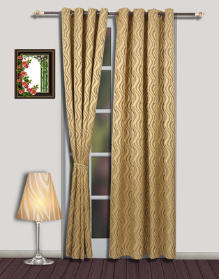 17% OFF on S9home by Seasons Polyester Yellow Graphic Eyelet Curtain 17% OFF on S9home by Seasons Polyester Yellow Graphic Eyelet Curtain