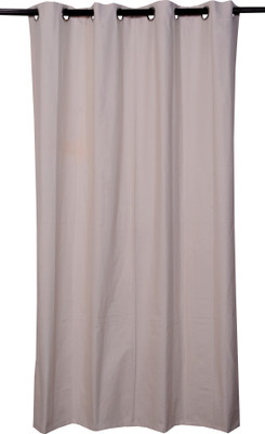 16% OFF on VHome Cotton Beige Abstract Eyelet Curtain 16% OFF on VHome Cotton Beige Abstract Eyelet Curtain