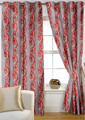 Story @ Home Retro Series Eyelet Door Curtain - CRNDWDG8GGJSEPFQ