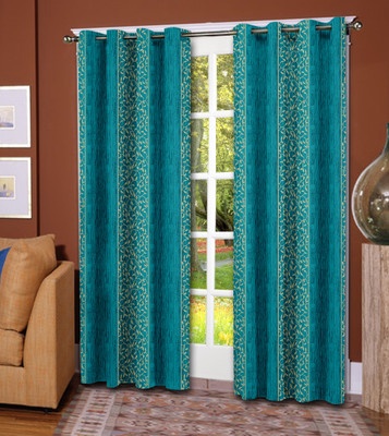 60% OFF on TT Blue Solid Eyelet Curtain 60% OFF on TT Blue Solid Eyelet Curtain