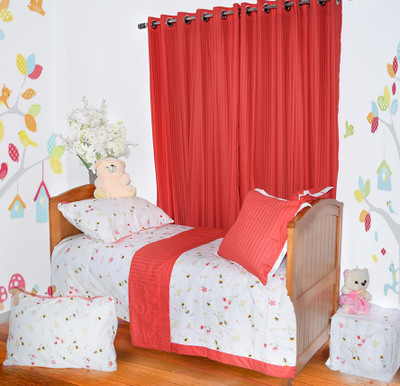 23% OFF on Aurraa Cotton Multicolor Solid Eyelet Curtain 23% OFF on Aurraa Cotton Multicolor Solid Eyelet Curtain