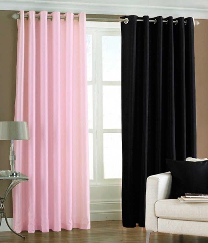 51% OFF on Homesazz Polyester Multicolor Solid Eyelet Curtain 51% OFF on Homesazz Polyester Multicolor Solid Eyelet Curtain