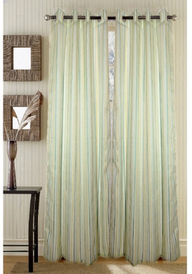 ExpressionsHome Polyester Multicolor Solid Eyelet Curtain ExpressionsHome Polyester Multicolor Solid Eyelet Curtain