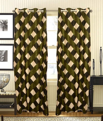 68% OFF on Fogg Polyester Multicolor Solid Eyelet Curtain 68% OFF on Fogg Polyester Multicolor Solid Eyelet Curtain