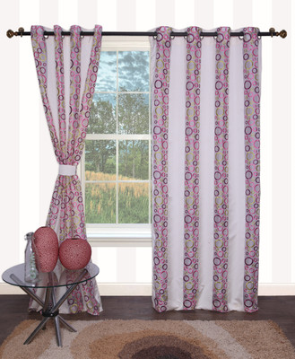 10% OFF on Furniche Polyester Multicolor Solid Eyelet Curtain 10% OFF on Furniche Polyester Multicolor Solid Eyelet Curtain