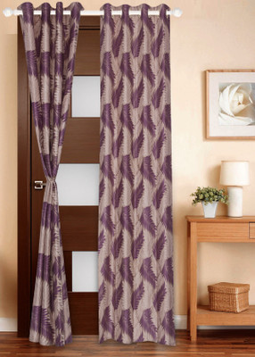 71% OFF on Dreams Polyester Purple Printed Eyelet Curtain 71% OFF on Dreams Polyester Purple Printed Eyelet Curtain