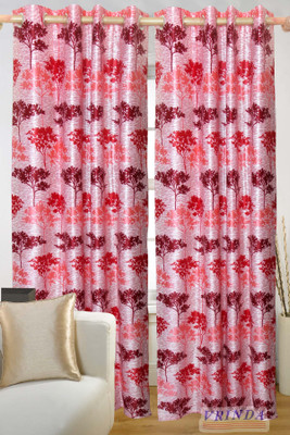 40% OFF on Vrinda Polycotton Multicolor Floral Eyelet Curtain 40% OFF on Vrinda Polycotton Multicolor Floral Eyelet Curtain