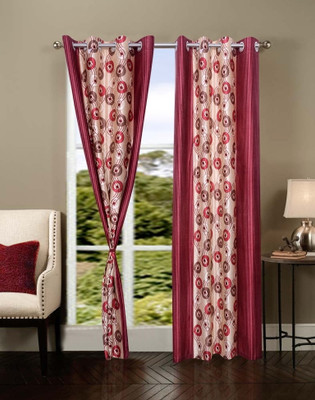 56% OFF on IWS Polyester Multicolor Printed Eyelet Curtain 56% OFF on IWS Polyester Multicolor Printed Eyelet Curtain