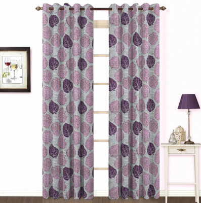 Skipper Polyester Purple Self Design Eyelet Curtain Skipper Polyester Purple Self Design Eyelet Curtain