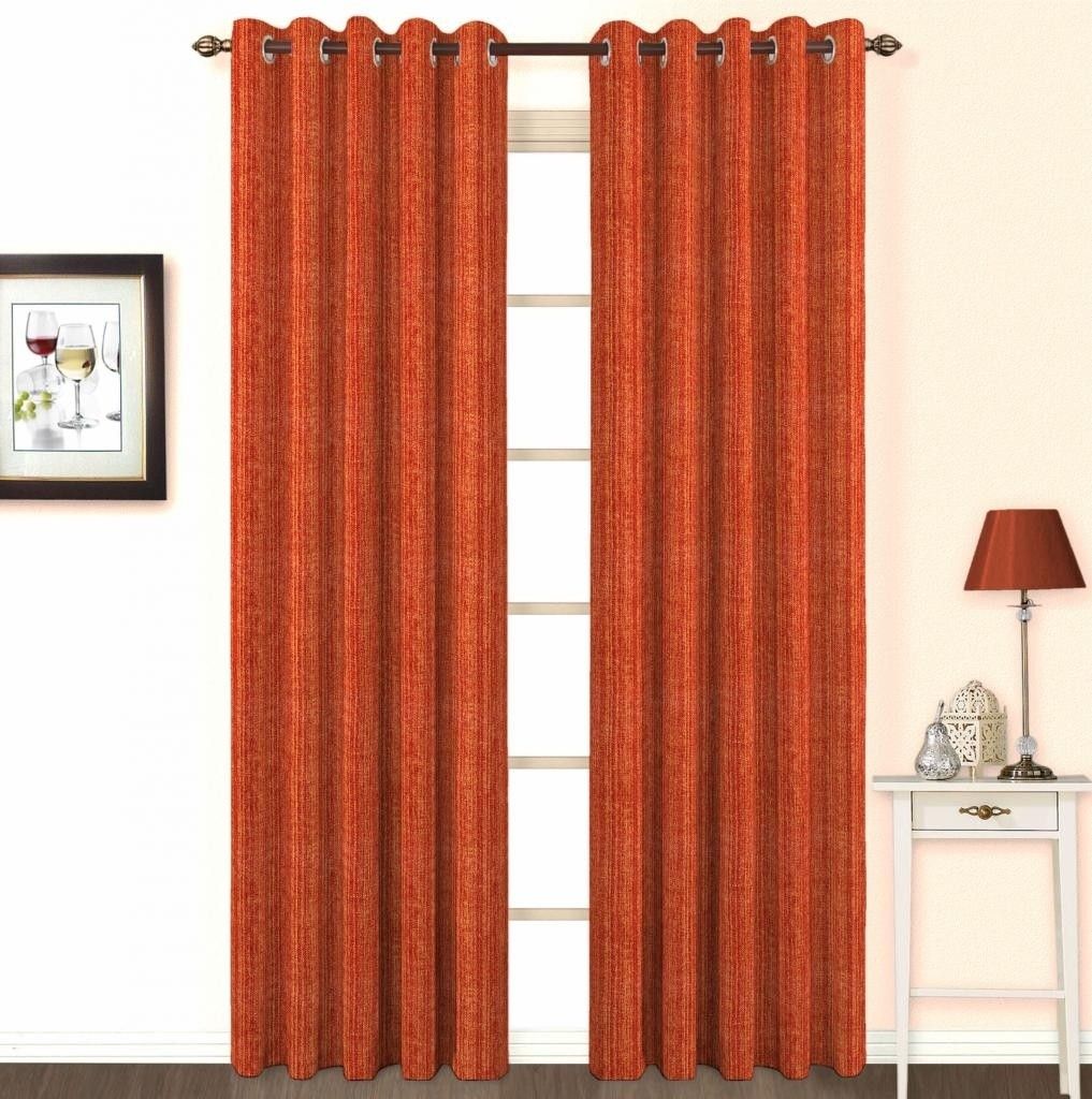 Skipper Cotton, Viscose Red Abstract Eyelet Curtain Skipper Cotton, Viscose Red Abstract Eyelet Curtain