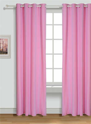 30% OFF on House This Cotton Pink Damask Tab Top Curtain