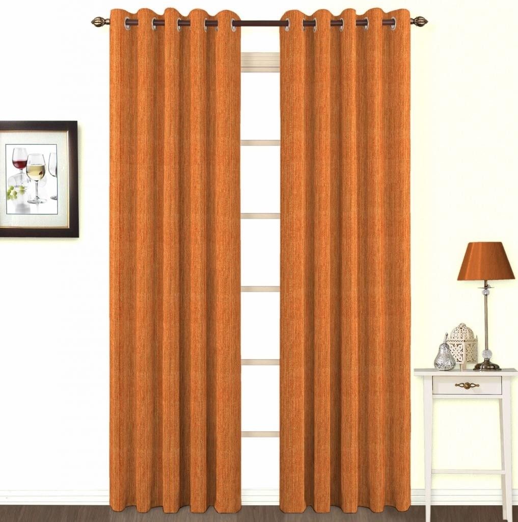 34% OFF on Skipper Cotton, Viscose Orange Printed Eyelet Curtain 34% OFF on Skipper Cotton, Viscose Orange Printed Eyelet Curtain