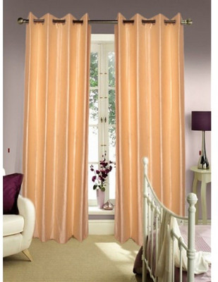 54% OFF on ExpressionsHome Polyester Beige Solid Eyelet Curtain 54% OFF on ExpressionsHome Polyester Beige Solid Eyelet Curtain