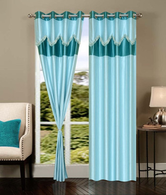 66% OFF on HomeZaara Polyester Multicolor Self Design Eyelet Curtain 66% OFF on HomeZaara Polyester Multicolor Self Design Eyelet Curtain