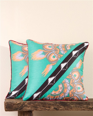 49% OFF on Portico New York Abstract Cushions Cover