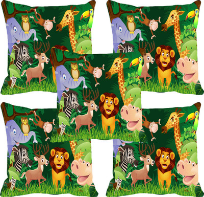 75% OFF on meSleep Abstract Cushions Cover