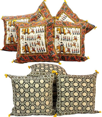 27% OFF on Jaipur Raga Floral Cushions Cover