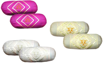 41% OFF on Christy's Collection Embroidered Bolsters Cover