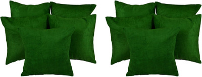 65% OFF on meSleep Solid Cushions Cover