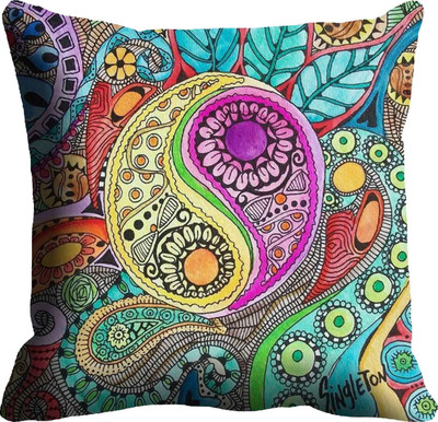 75% OFF on Footpathcrafts Printed Cushions Cover