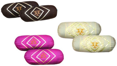 40% OFF on Christy's Collection Embroidered Bolsters Cover