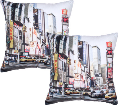 78% OFF on Madhavs Abstract Cushions Cover