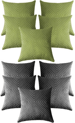 81% OFF on Zikrak Exim Self Design Cushions Cover