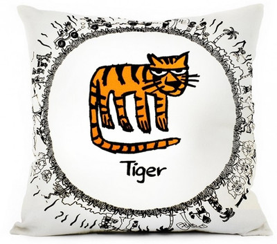 40% OFF on Happily Unmarried Solid Cushions Cover