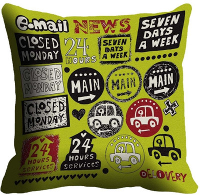 60% OFF on meSleep Self Design Cushions Cover