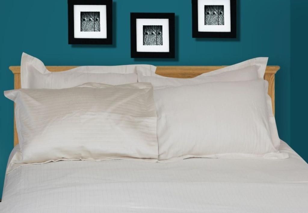 49% OFF on Just Linen Self Design Pillows Cover