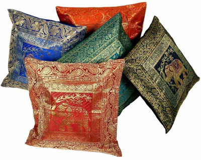 65% OFF on Little India Damask Cushions Cover
