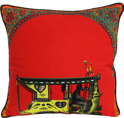 31% OFF on Fatfatiya Self Design Cushions Cover
