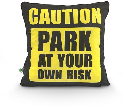 Happily Unmarried Printed Cushions Cover