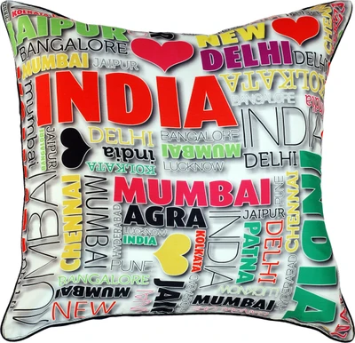 The Indian Promenade Abstract Cushions Cover