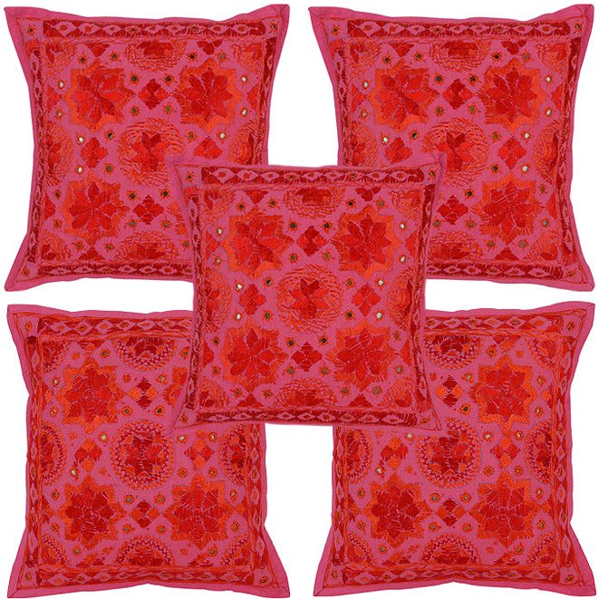52% OFF on Rajrang Embroidered Cushions Cover